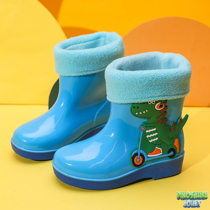 botte de pluie dinosaure