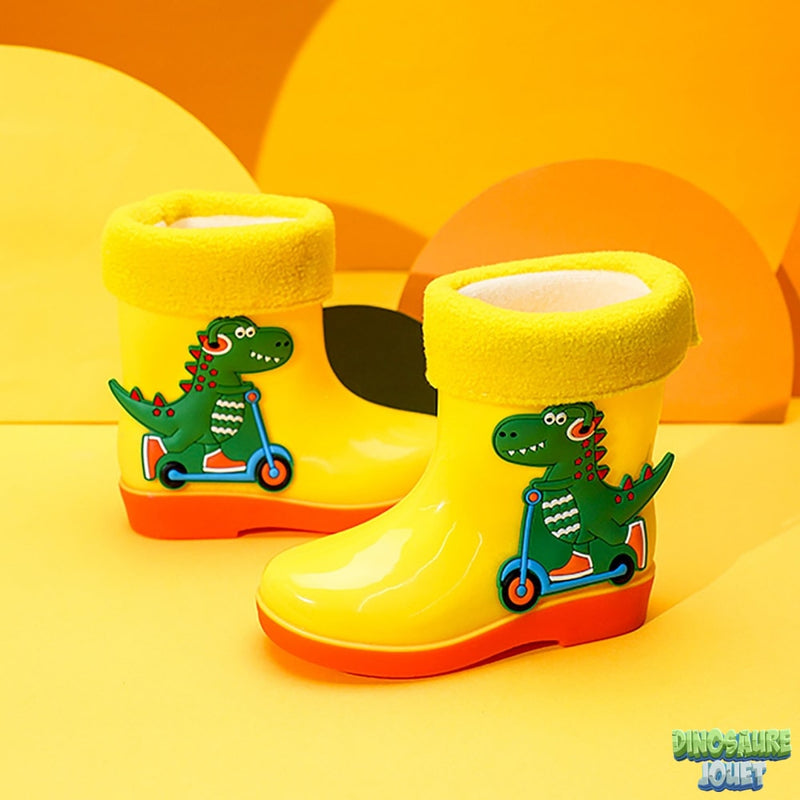 botte de pluie dinosaure