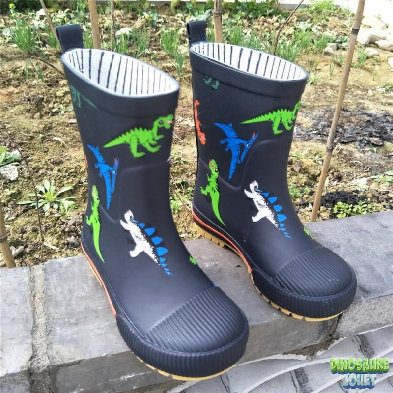 Botte en caoutchouc enfant Dinosaure