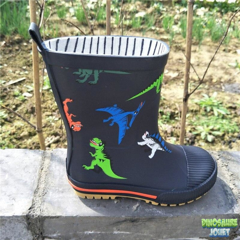 Botte en caoutchouc enfant Dinosaure