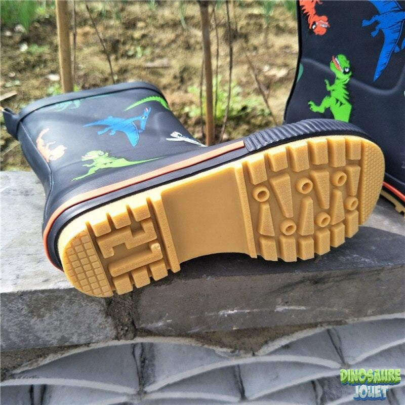 Botte en caoutchouc enfant Dinosaure
