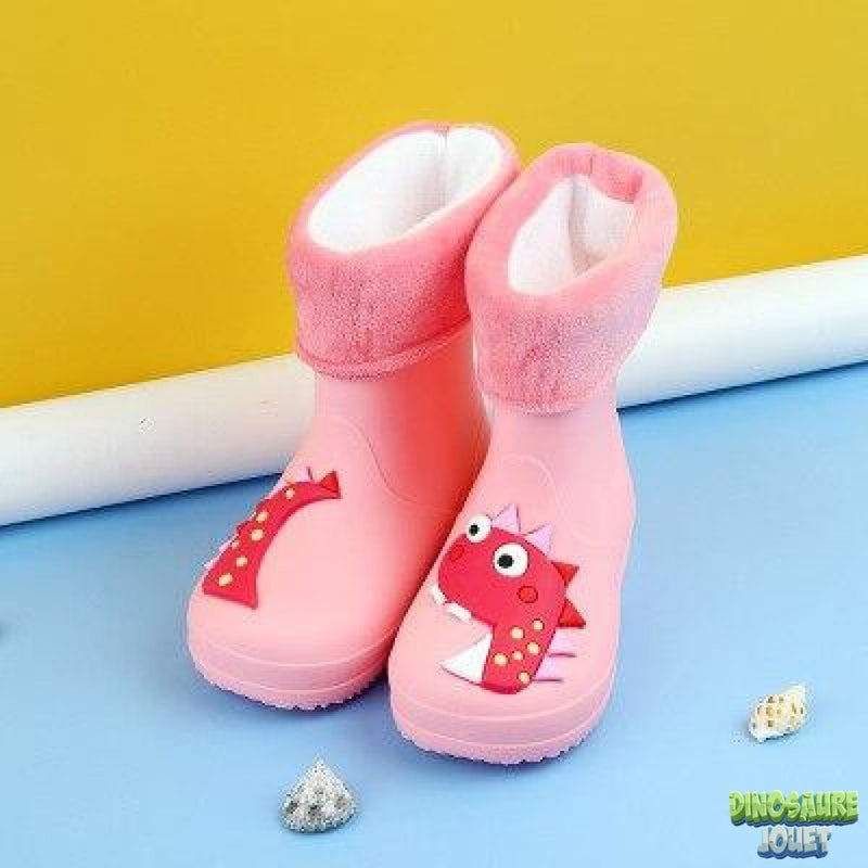 Bottes avec chaussons amovibles Dinosaure