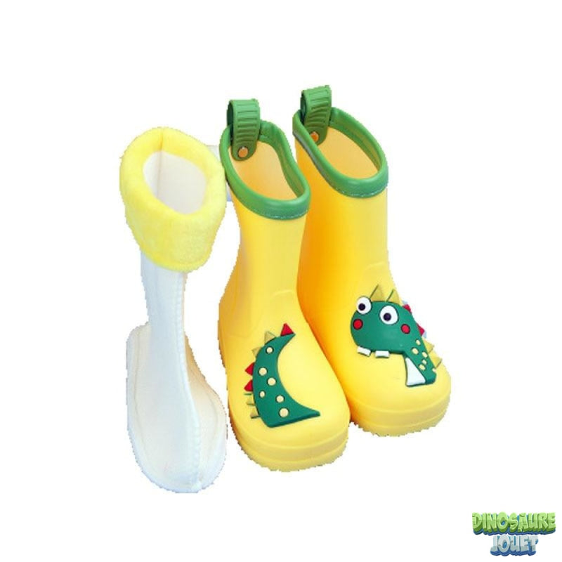 Bottes avec chaussons amovibles Dinosaure