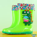 Bottes de pluie avec chaussette amovible Dinosaure