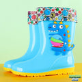 Bottes de pluie avec chaussette amovible Dinosaure