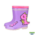 Bottes de pluie rigolotes Dinosaure
