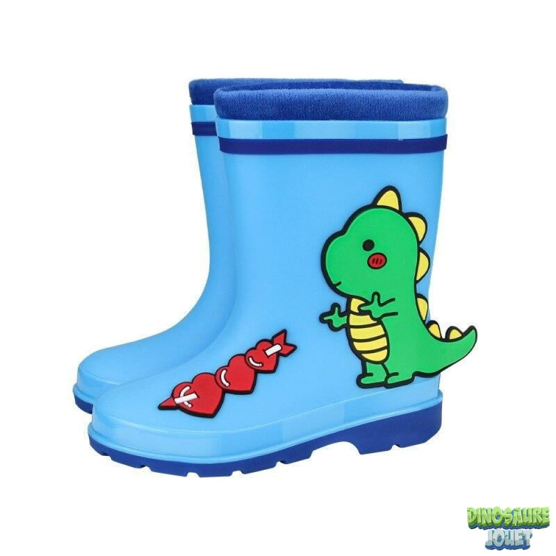 Bottes de pluie rigolotes Dinosaure