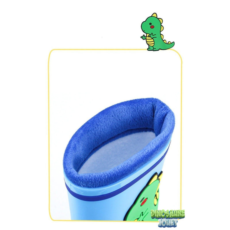 Bottes de pluie rigolotes Dinosaure