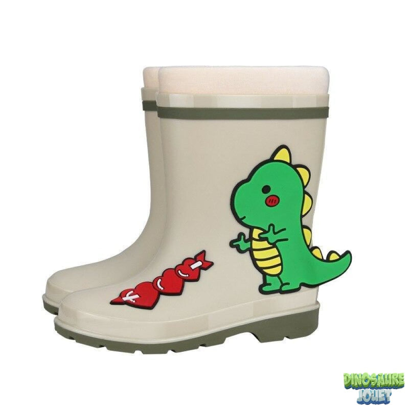 Bottes de pluie rigolotes Dinosaure