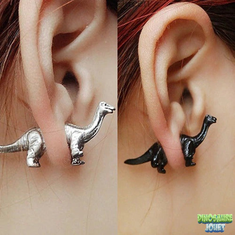 Boucle d’oreille deux parties