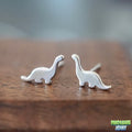 Boucles d’oreille en métal Dinosaure
