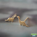 Boucles d’oreille en métal Dinosaure