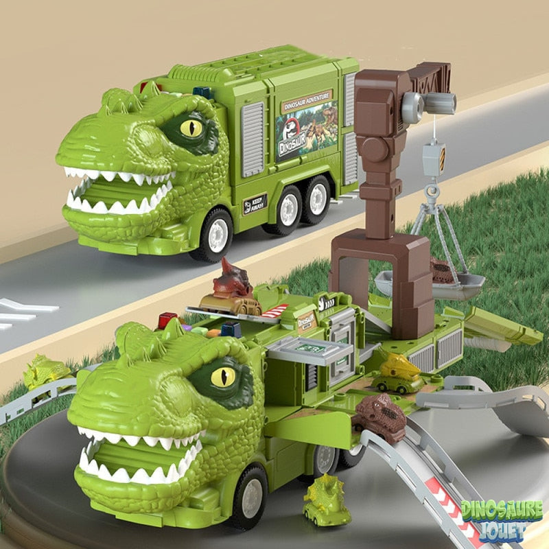 Camion dinosaure transformable