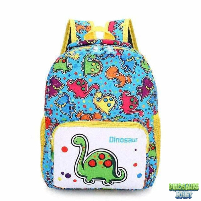 Cartable dinosaure coloré
