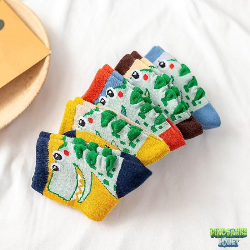 Chaussettes 3D Dinosaure