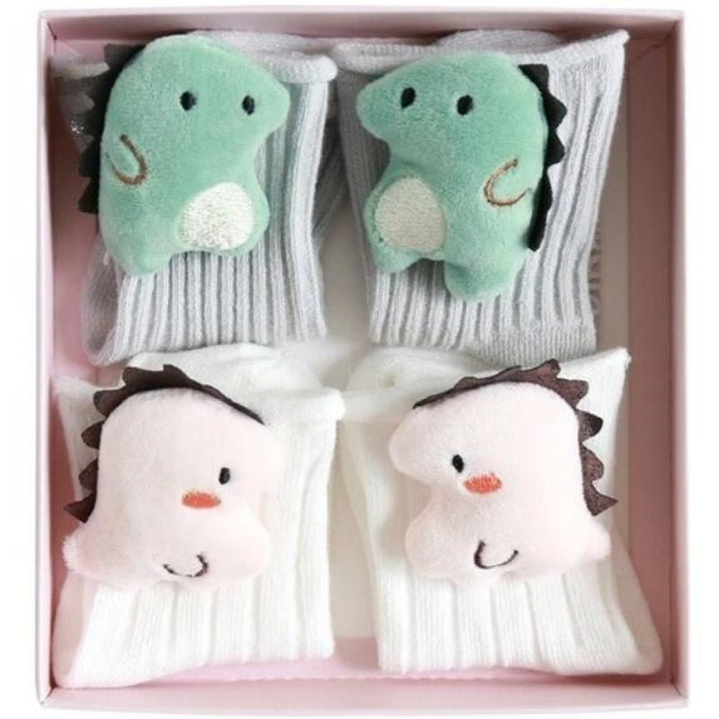 Chaussettes bébé Dinosaure