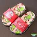 Chausson Dinosaure fille rose