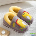 Chausson hiver Dinosaure
