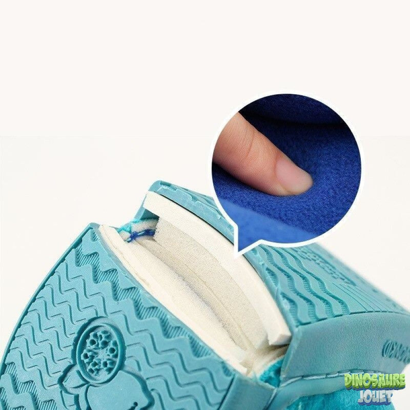 Chausson peluche Dinosaure