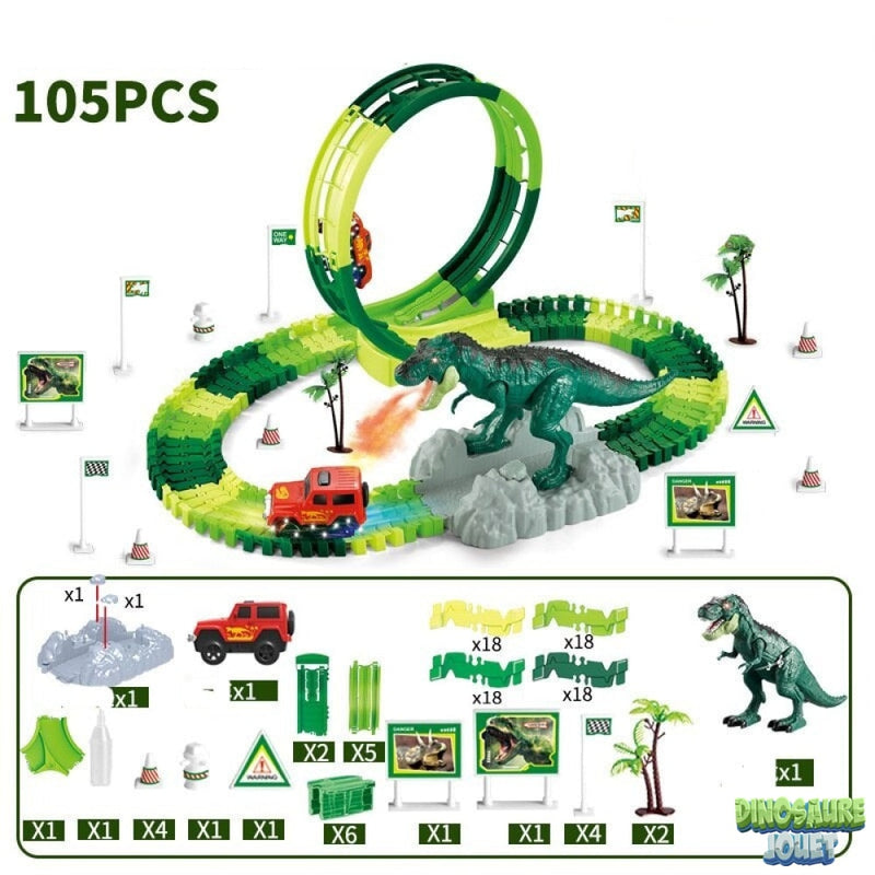 Circuit Dinosaure flexible