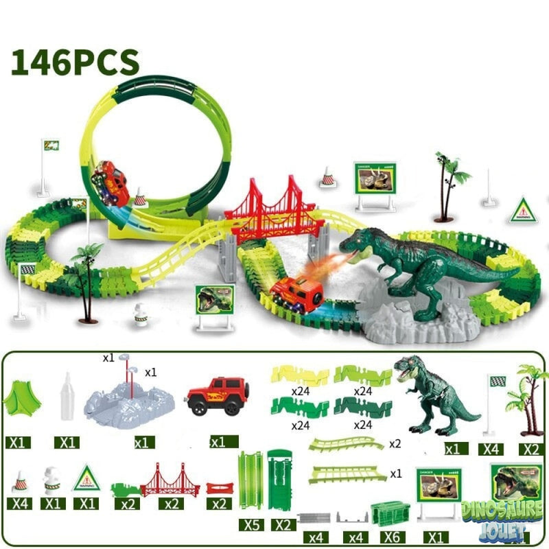 Circuit Dinosaure flexible