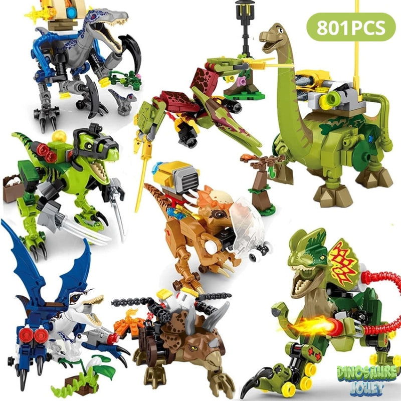 coffret 8 dinosaures