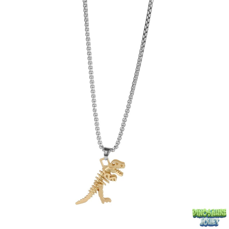 Collier pendentif Dinosaure