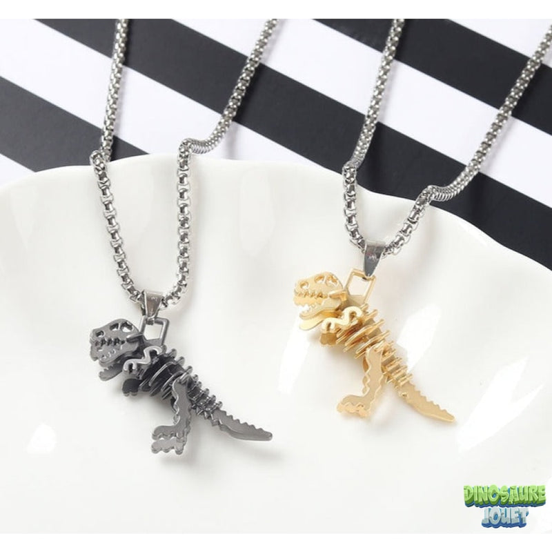 Collier pendentif Dinosaure