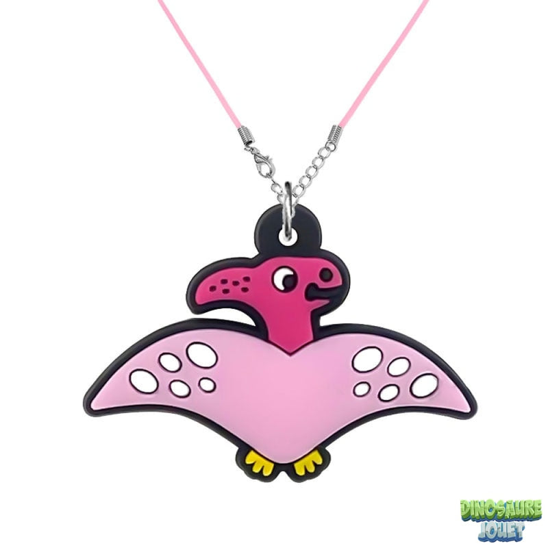 Collier rigolos Dinosaure