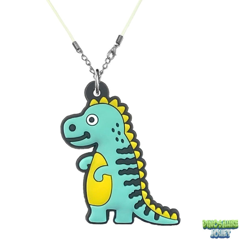 Collier rigolos Dinosaure