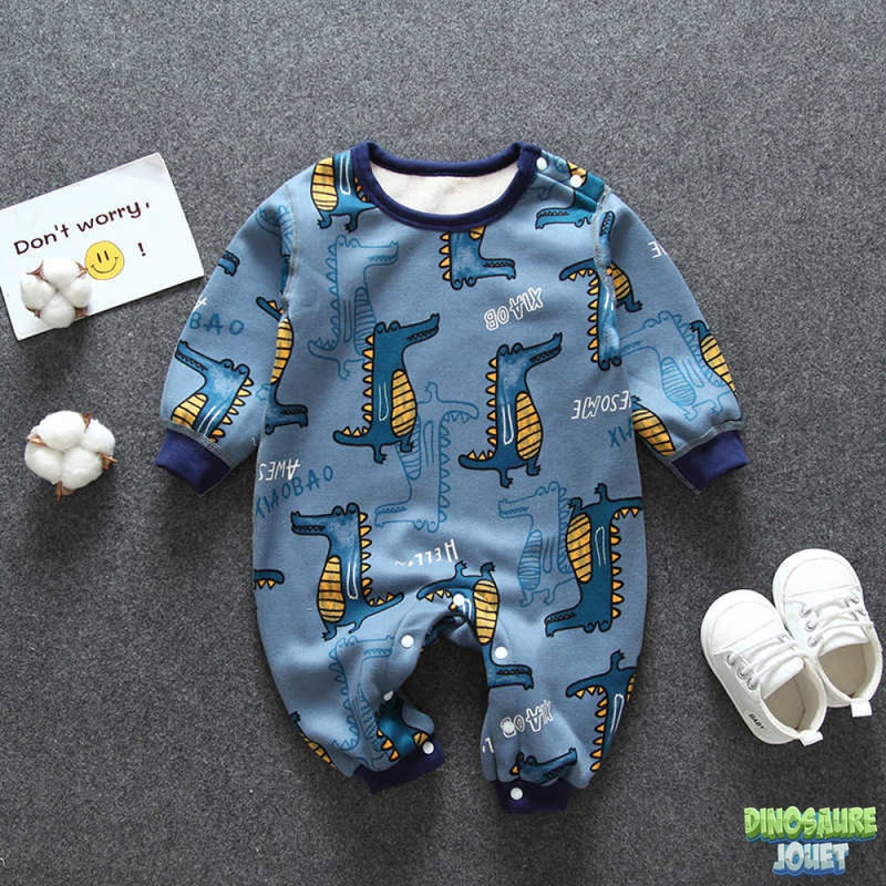 Combinaison pyjama enfants Dinosaure