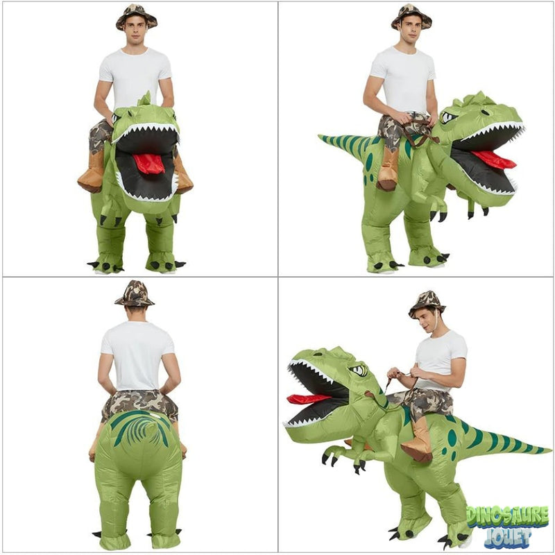 Costume Dinosaure adulte gonflable