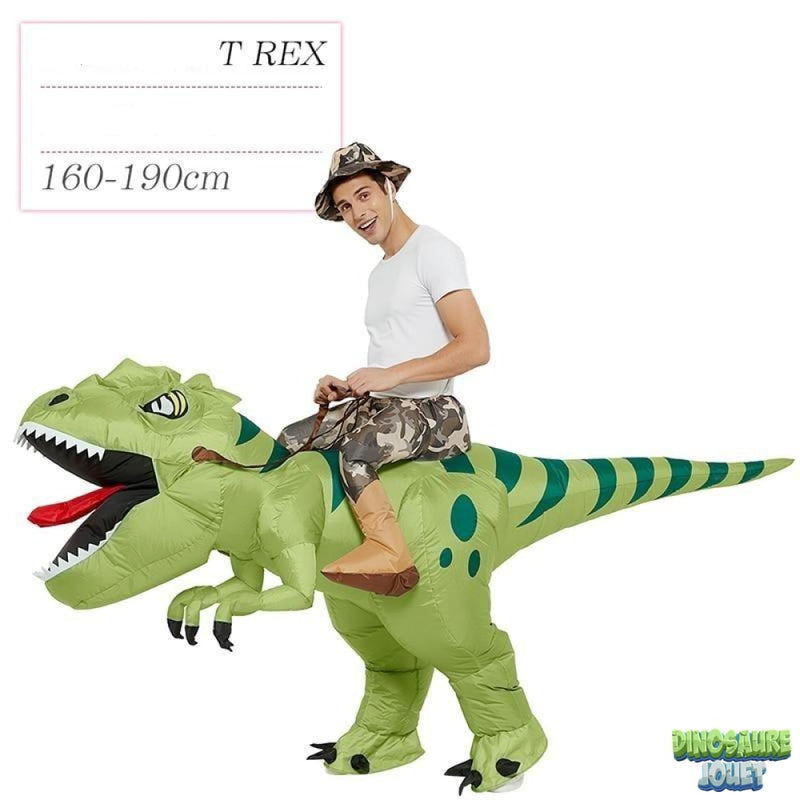 Costume Dinosaure adulte gonflable