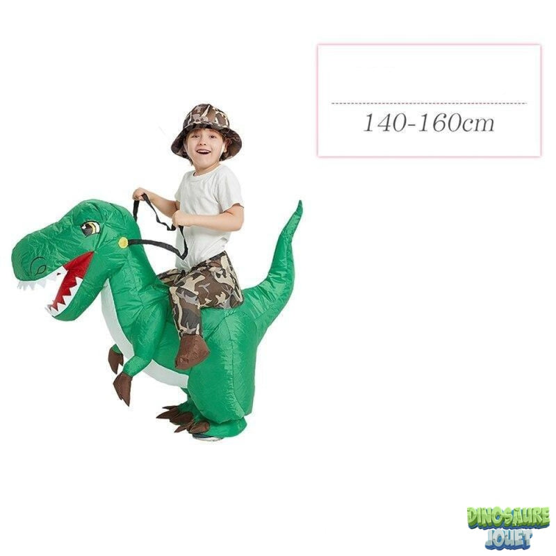Costume Dinosaure gonflable enfant