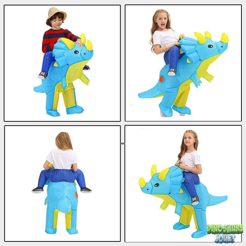 Costume gonflable Dinosaure enfant