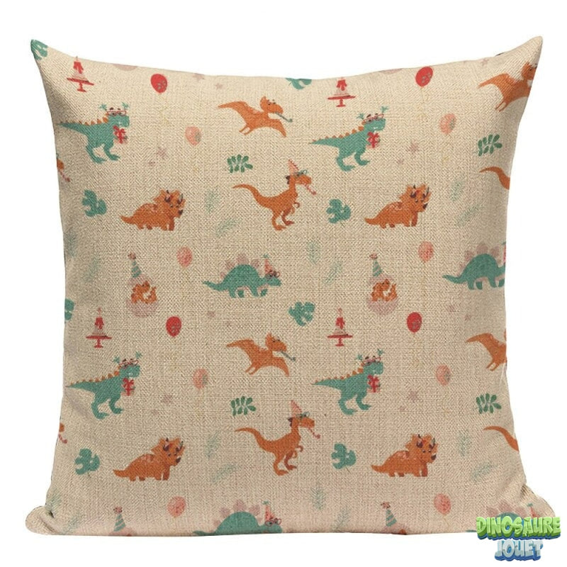 Coussin anniversaire Dinosaure