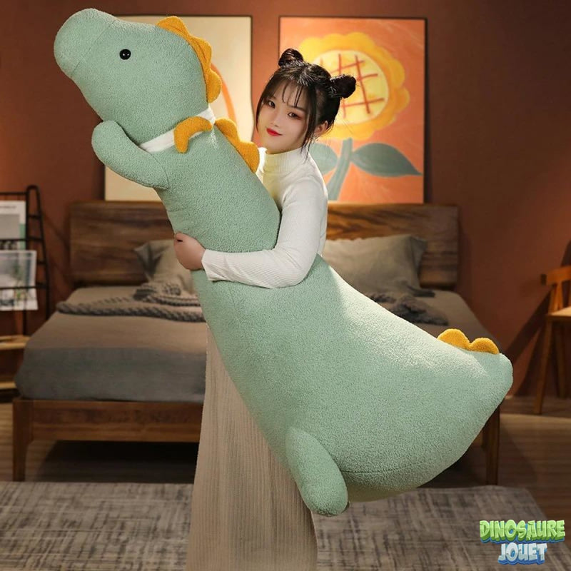 Dinosaure geant sales peluche