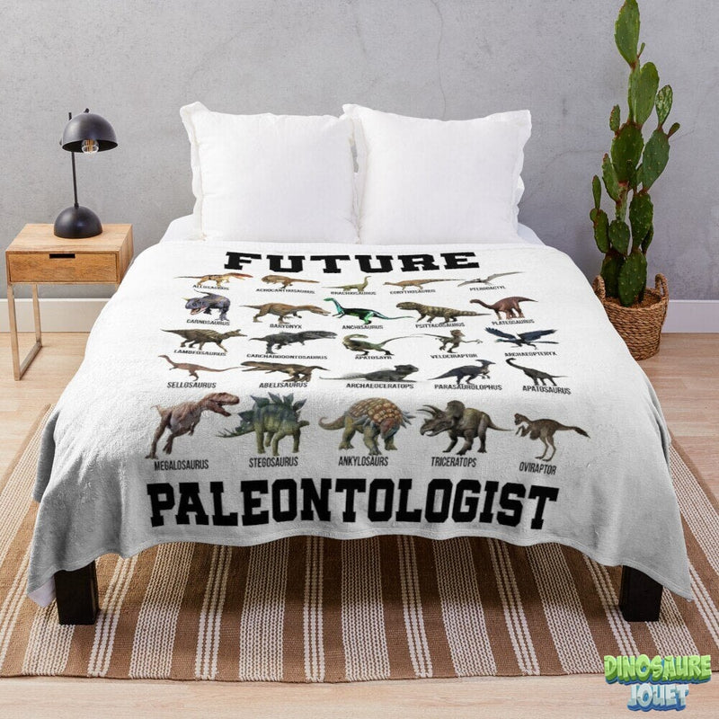 Couverture en flanelle Dinosaure