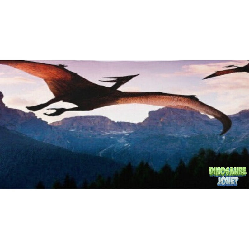 Couverture imprimée Dinosaure