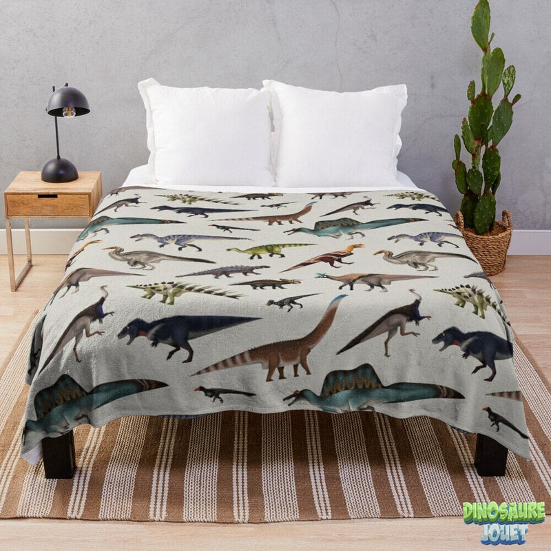 Couverture motif Dinosaure