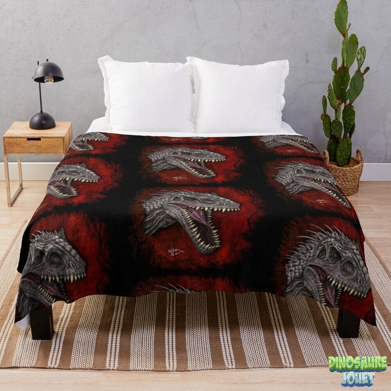 Couverture rouge Dinosaure
