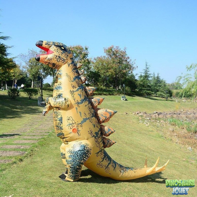 Déguisement Dinosaure gonflable adulte