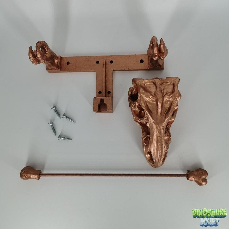 Derouleur papier wc Dinosaure rouge