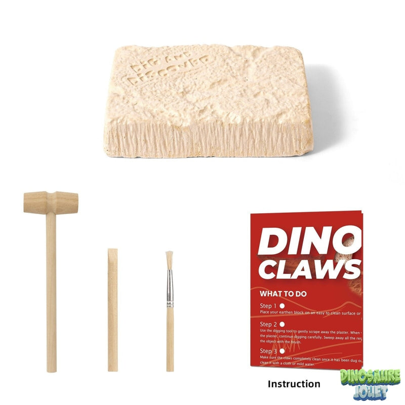 Dino excavation kit dents