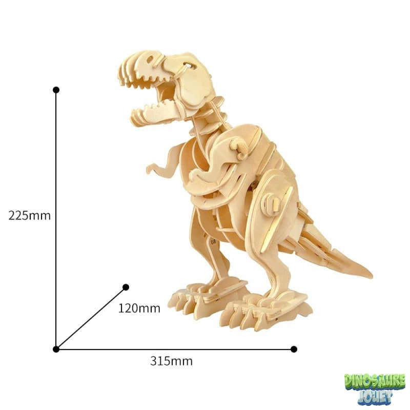 Dinosaure à construire en bois