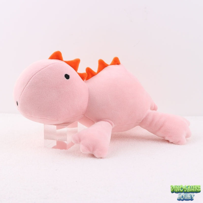 Dinosaure peluche rose