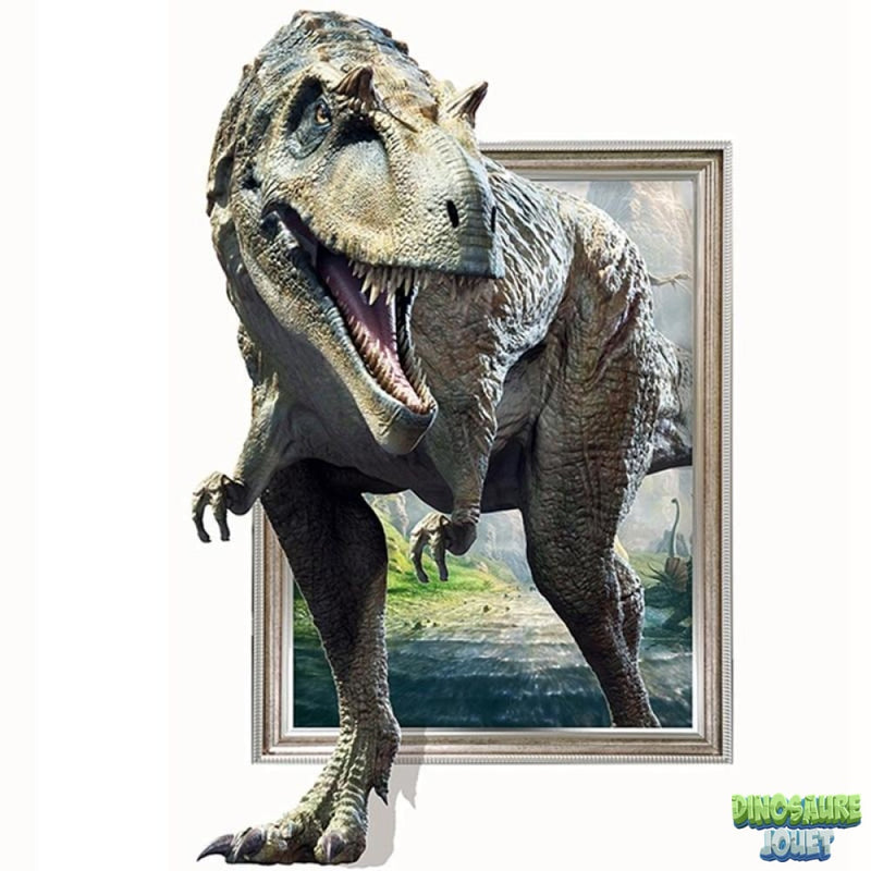 Dinosaure stickers 3D T-rex