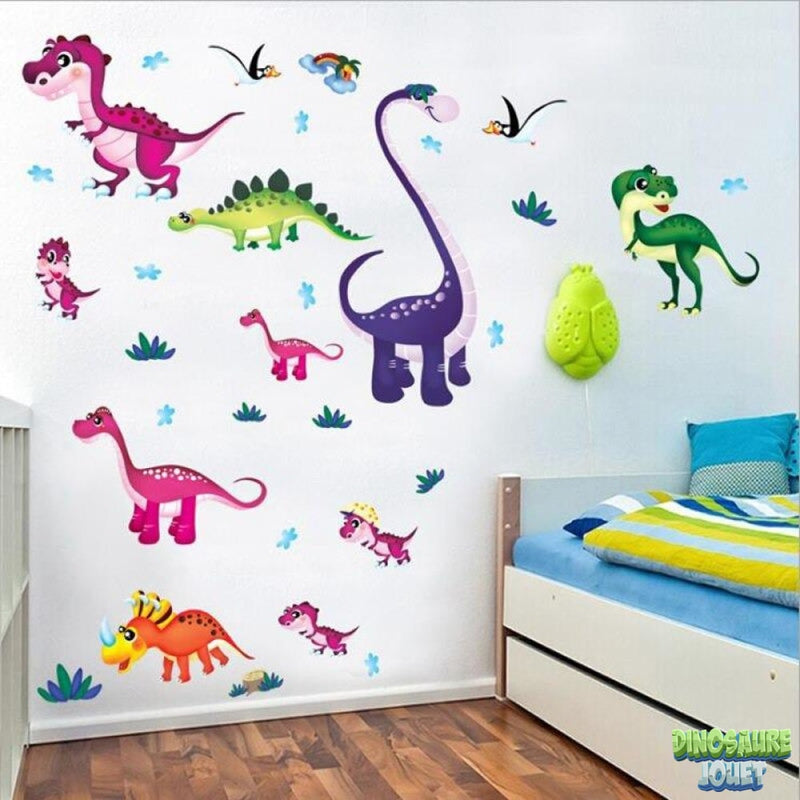Dinosaure stickers muraux