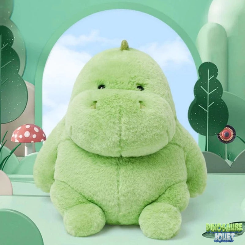 Doudou Dinosaure vert