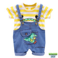 Ensemble bretelle garçon Dinosaure
